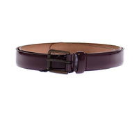 Thumbnail for Elegant Purple Leather Belt