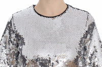 Thumbnail for Sequined Elegance Blouse
