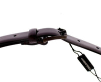 Thumbnail for Elegant Purple Leather Belt