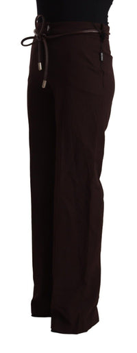 Thumbnail for Black High Waist Straight Formal Pants