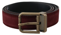 Thumbnail for Elegant Leather Belt with Metal Buckle Closure