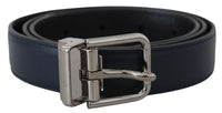 Thumbnail for Elegant Blue Calf Leather Belt