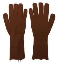 Thumbnail for Elegant Brown Cashmere Winter Gloves