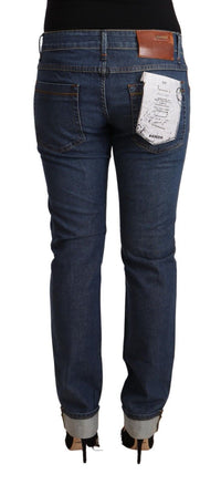 Thumbnail for Elegant Mid Waist Skinny Denim