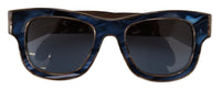 Thumbnail for Elegant Brown & Blue Gradient Sunglasses