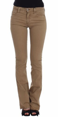 Thumbnail for Chic Beige Straight Leg Fashion Jeans