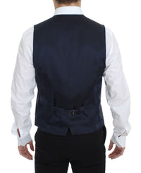 Thumbnail for Gray Stretch Formal Dress Vest Gilet