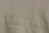 Thumbnail for Beige Silk Blend Dress Formal Vest Gilet