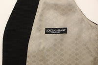 Thumbnail for Black Cotton Dress Vest Blazer Jacket