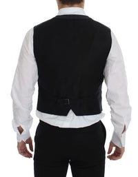 Thumbnail for Gray Wool Blend Vest Gilet Weste