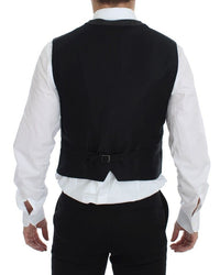 Thumbnail for Gray Wool Blend Logo Vest Gilet Weste