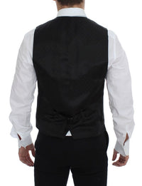 Thumbnail for Gray Wool Formal Dress Vest Gilet Weste