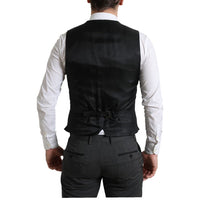 Thumbnail for Gray Wool Long 3 Piece Two Button Suit