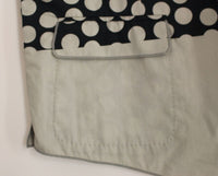 Thumbnail for Blue Polka Dot Dress Vest Gilet Weste