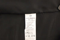 Thumbnail for Gray Wool Stretch Dress Vest Blazer