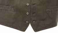 Thumbnail for Black Flax Cotton Dress Vest Blazer