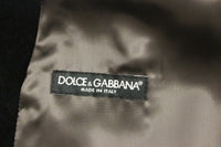 Thumbnail for Black Cotton Single Breasted Vest Gilet