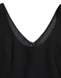 Thumbnail for Black Lace Sheath A-line Mini SARTORIA Dress