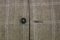 Thumbnail for Brown Wool Single Breasted Vest Gilet