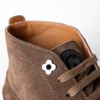 Thumbnail for Elegant Suede Leather Sneakers in Brown