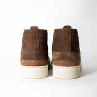 Thumbnail for Elegant Suede Leather Sneakers in Brown