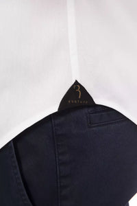 Thumbnail for Elegant Monogrammed White Cotton Shirt