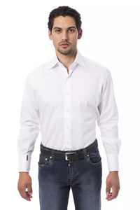 Thumbnail for Elegant Monogram Embroidered Cotton Shirt