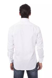 Thumbnail for Elegant Monogram Embroidered Cotton Shirt