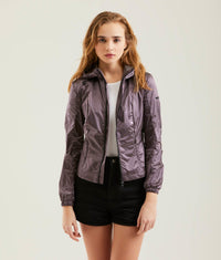 Thumbnail for Sleek Ultra-Light Metallic Nylon Jacket