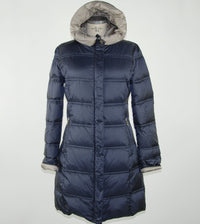 Thumbnail for Chic Blue Polyester Down Jacket