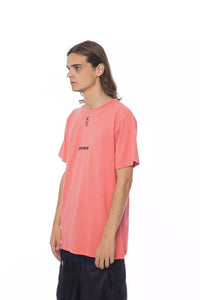Thumbnail for Elegant Pink Round Neck Cotton Tee