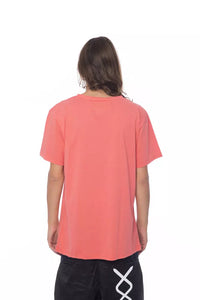 Thumbnail for Elegant Pink Round Neck Cotton Tee