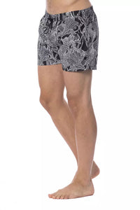 Thumbnail for Chic Monochrome Swimsuit for the Modern Man