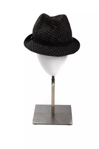 Thumbnail for Elegant Black Wool Blend Hat