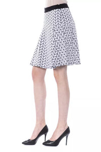 Thumbnail for Chic Black and White Tube Short Skirt