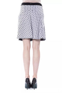 Thumbnail for Chic Black and White Tube Short Skirt