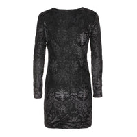 Thumbnail for Elegant Long Sleeve Black Dress