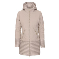 Thumbnail for Champagne Elegance Down Jacket