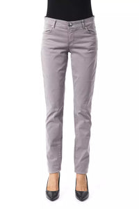 Thumbnail for Chic Gray Cotton Blend Pants