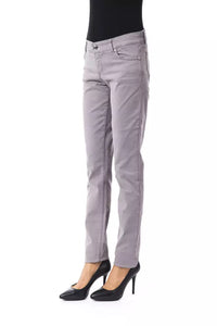 Thumbnail for Chic Gray Cotton Blend Pants