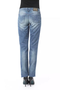 Thumbnail for Chic Blue Regular Fit Denim Elegance