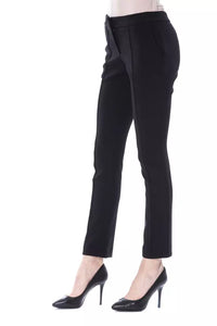 Thumbnail for Elegant Black Skinny Pants with Unique Detail