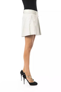 Thumbnail for Chic Tulip Gray Cotton-Blend Skirt
