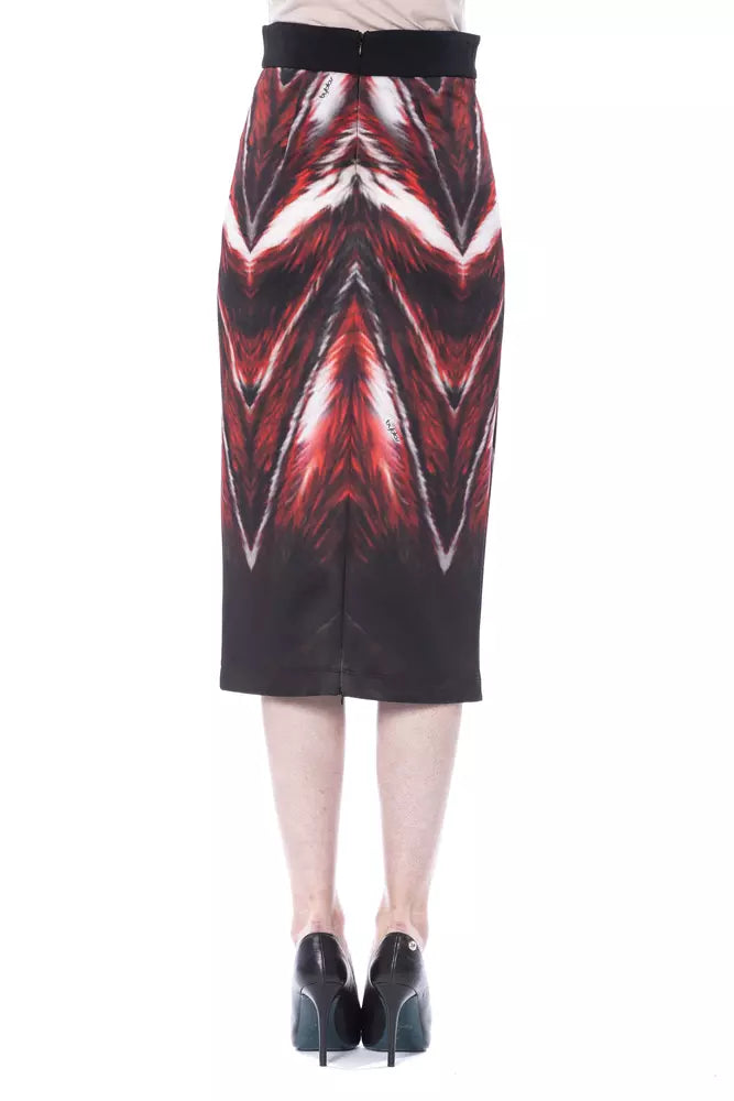 Elegant Multicolor Long Pencil Skirt