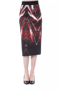 Thumbnail for Elegant Multicolor Long Pencil Skirt