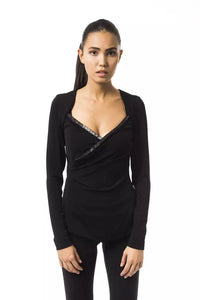 Thumbnail for Elegant Long Sleeve Open Collar Top