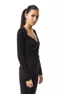 Thumbnail for Elegant Long Sleeve Open Collar Top