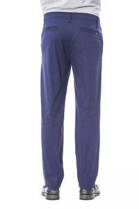 Thumbnail for Elegant Slim Fit Chino Pants in Blue