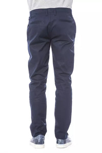 Thumbnail for Elegant Blue Classic Trousers