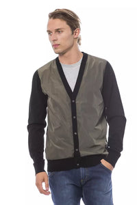 Thumbnail for Elegant Multicolor Wool Blend Cardigan